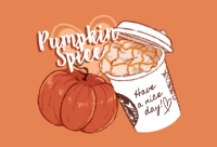 Стикер «Pumpkin Spice Latte»